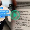 Sur TikTok, en votant pour Kamala Harris ces femmes veulent « annuler » le vote de leur mari ou de leur père