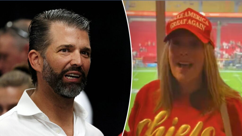 Donald Trump Jr praises Patrick Mahomes' mom for support: 'Let's go America'