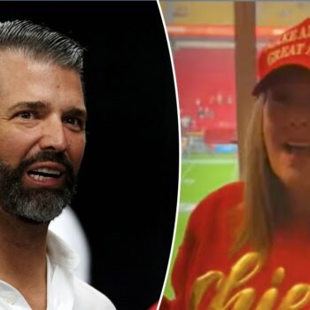 Donald Trump Jr praises Patrick Mahomes' mom for support: 'Let's go America'