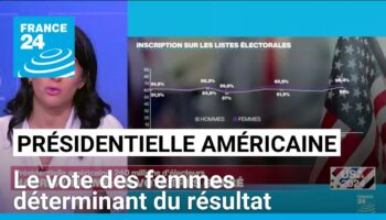 Présidentielle américaine : le vote des femmes déterminant du résultat