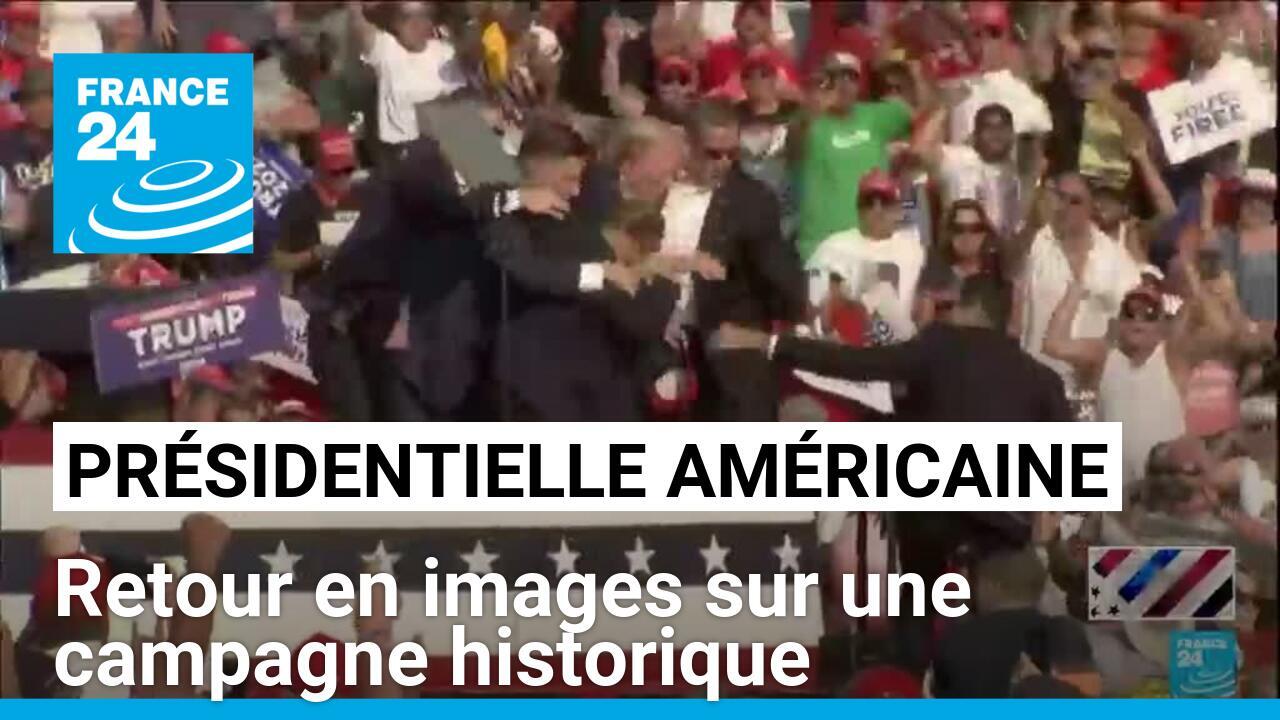 Présidentielle américaine : retour en images sur une campagne historique