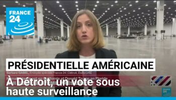 Présidentielle américaine : à Détroit, un vote sous haute surveillance