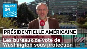 Présidentielle américaine : les bureaux de vote de Washington sous protection