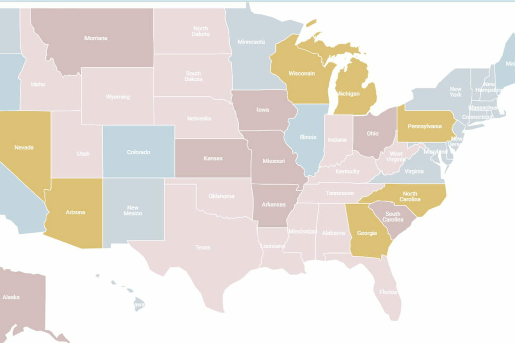 Elections aux USA : carte, chiffres, infos... Où trouver les résultats fiables et à jour ?