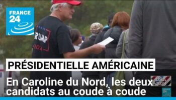 Présidentielle américaine : en Caroline du Nord, les deux candidats au coude à coude