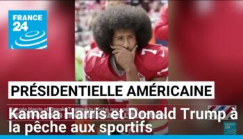 Présidentielle américaine : Harris et Trump à la pêche aux sportifs