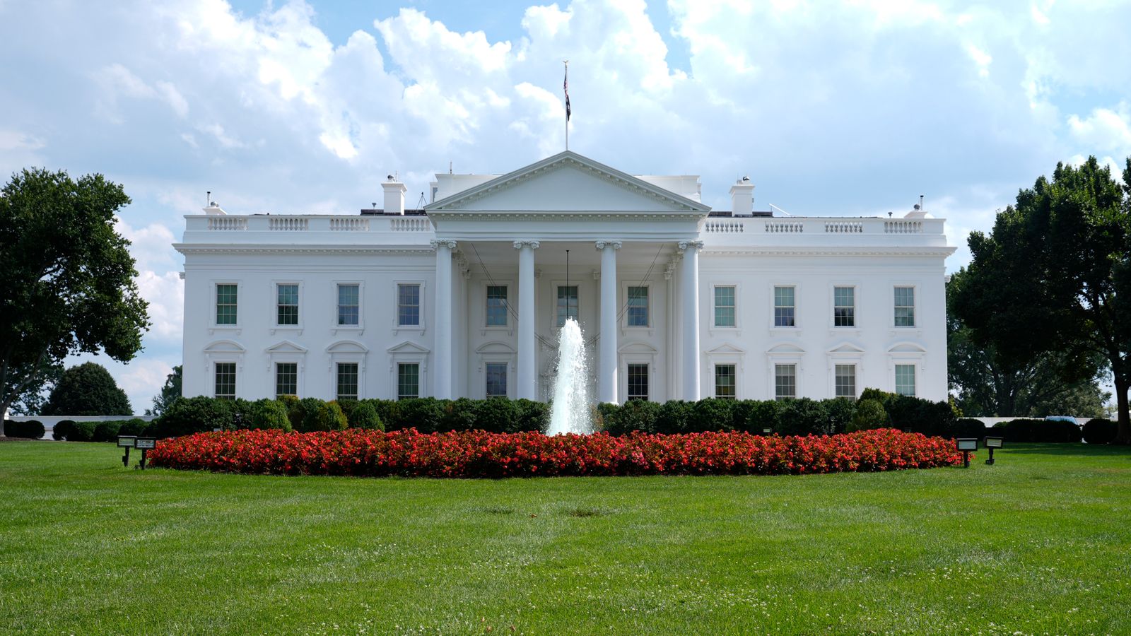 A view of the White House is seen in Washington, Sunday, July 21, 2024. President Joe Biden dropped out of the 2024 race for the White House on Sunday ending his bid for reelection following a disastrous debate with Donald Trump that raised doubts about his fitness for office just four months before the election. (AP Photo/Susan Walsh)