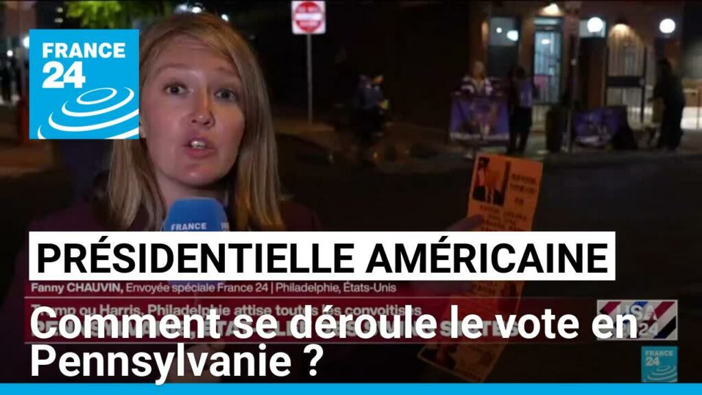 Présidentielle américaine : comment se déroule le vote en Pennsylvanie ?