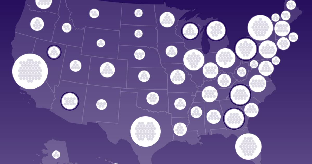 CARTE - Election présidentielle américaine 2024 : suivez les résultats Etat par Etat