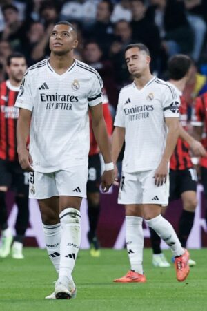 Ligue des champions : Kylian Mbappé frustrant et frustré avec le Real Madrid contre l'AC Milan