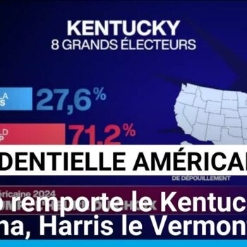 Présidentielle américaine : Trump remporte le Kentucky et l'Indiana, Harris le Vermont