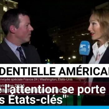 Présidentielle américaine : "toute l'attention se porte sur les États-clés"