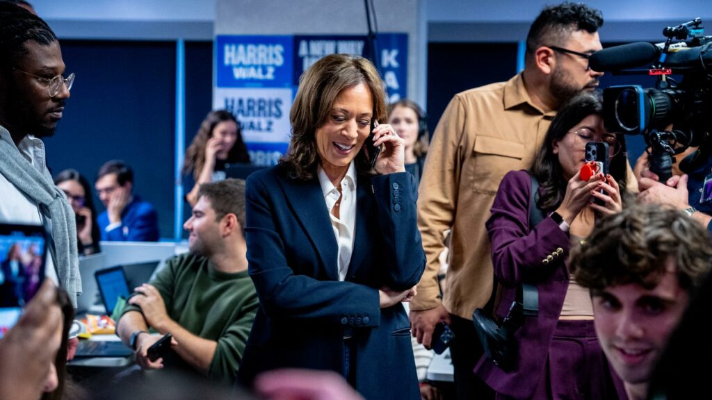 Élection américaine : Kamala Harris appelle un électeur pour l’encourager à voter et l’échange est hilarant