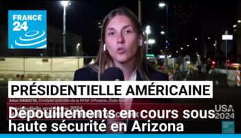 Présidentielle américaine :  dépouillements en cours sous haute sécurité en Arizona