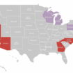 Dans les Swing states, les résultats provisoires des élections américaines offrent un carton plein à Donald Trump