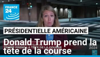 Présidentielle américaine : Donald Trump prend la tête de la course