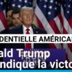 Présidentielle américaine : Donald Trump revendique la victoire