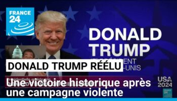 Réélection de Donald Trump : une victoire historique après une campagne violente