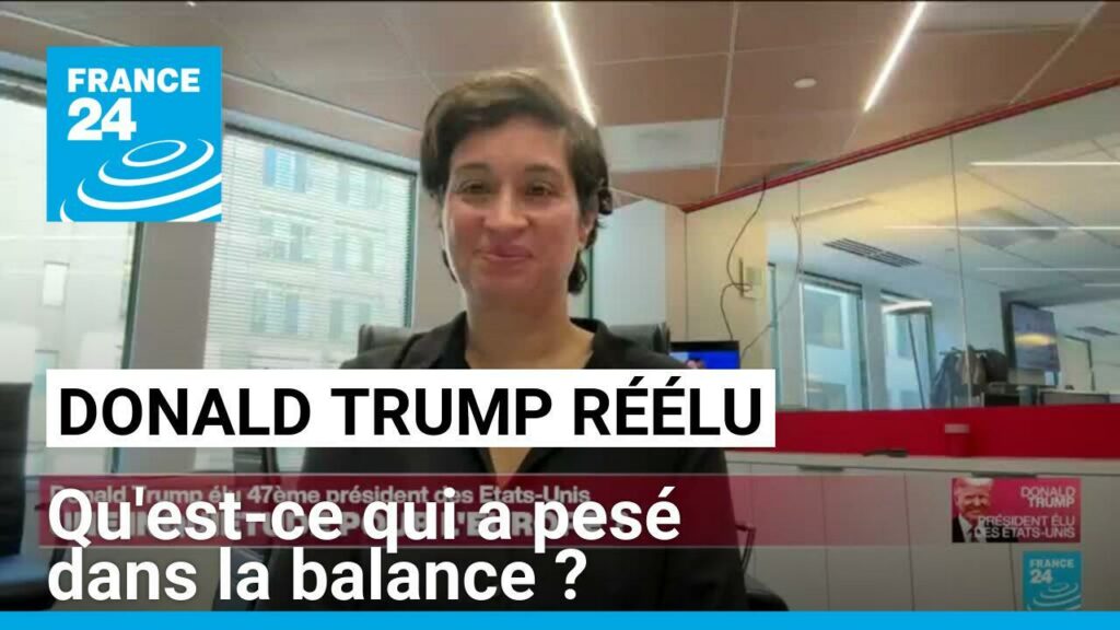 Donald Trump réélu : qu'est-ce qui a pesé dans la balance ?