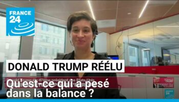 Donald Trump réélu : qu'est-ce qui a pesé dans la balance ?