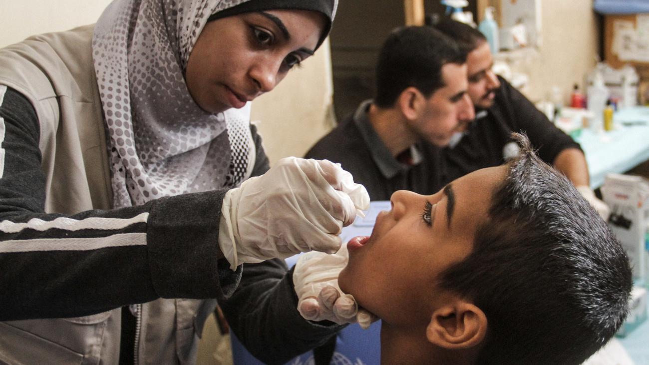 Kinderlähmung: Unicef schließt Polio-Impfkampagne im Gazastreifen ab