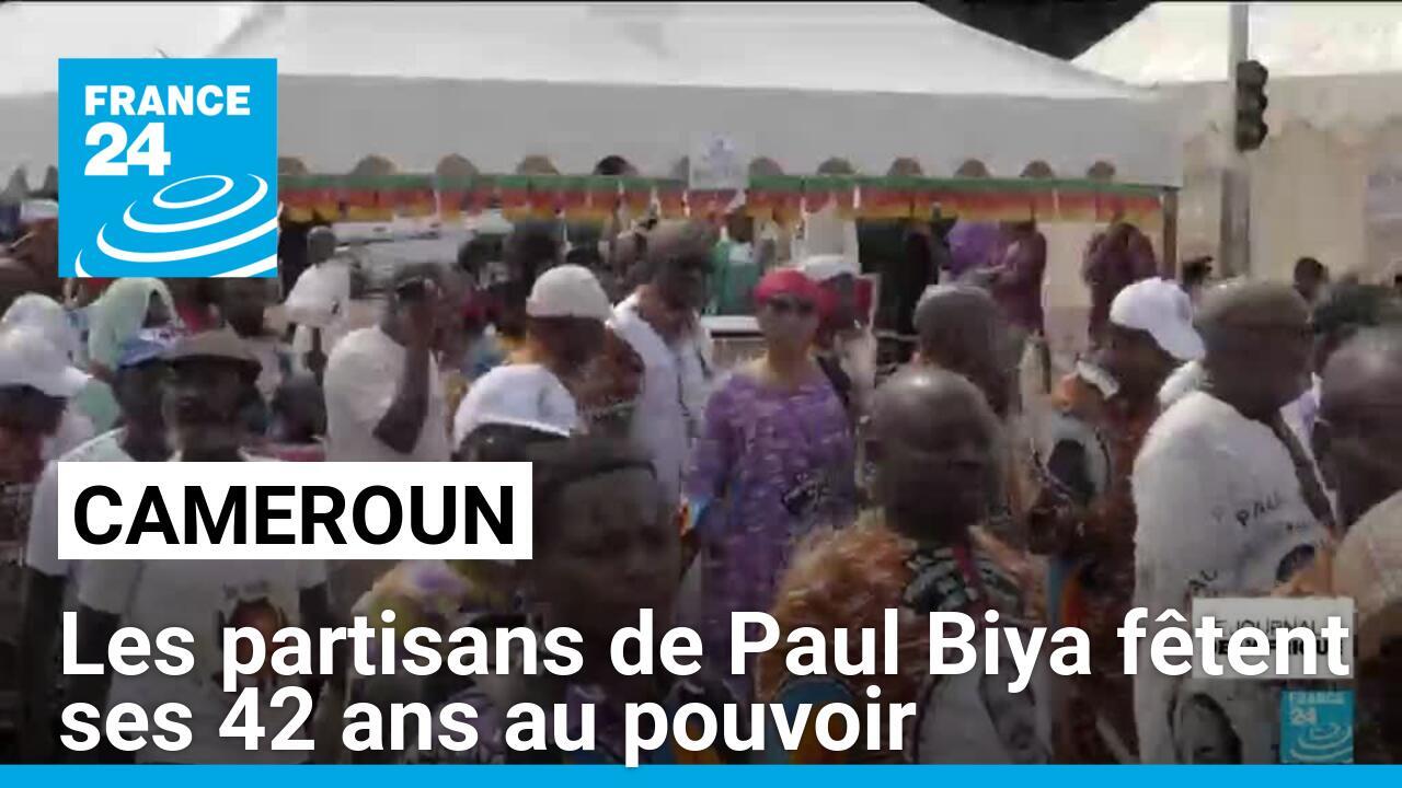 Cameroun : les partisans de Paul Biya fêtent ses 42 ans au pouvoir