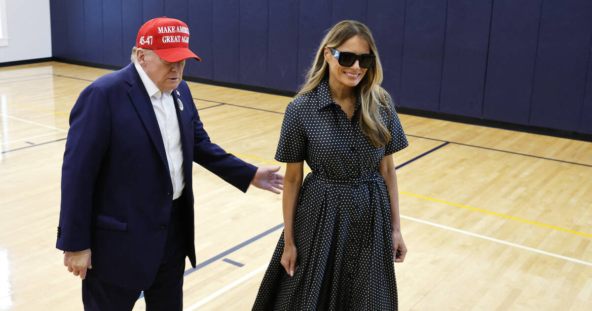 Non, Donald Trump n’était pas accompagné d’une fausse Melania lors du scrutin