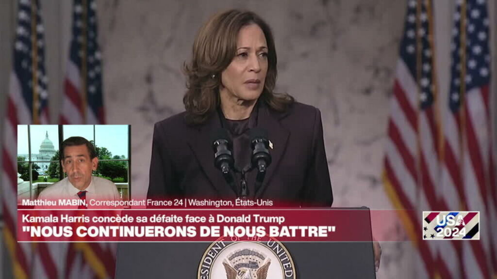 Intervention de Kamala Harris : un discours "très présidentiel"