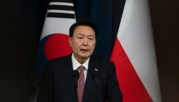 Le président sud-coréen Yoon Suk Yeol, le 24 octobre 2024 à Séoul