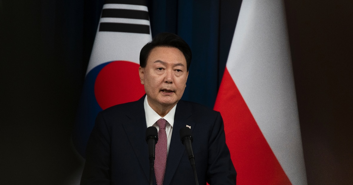 Le président sud-coréen Yoon Suk Yeol, le 24 octobre 2024 à Séoul