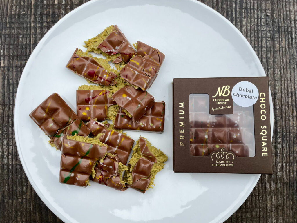 L'original fait le buzz sur les réseaux sociaux: Une version "made in Luxembourg" du chocolat Dubaï