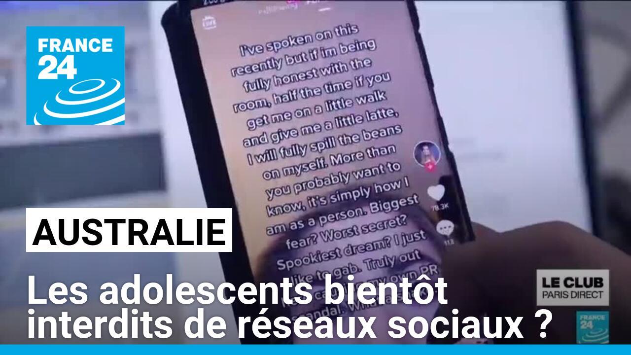 Australie : les adolescents bientôt interdits de réseaux sociaux ?