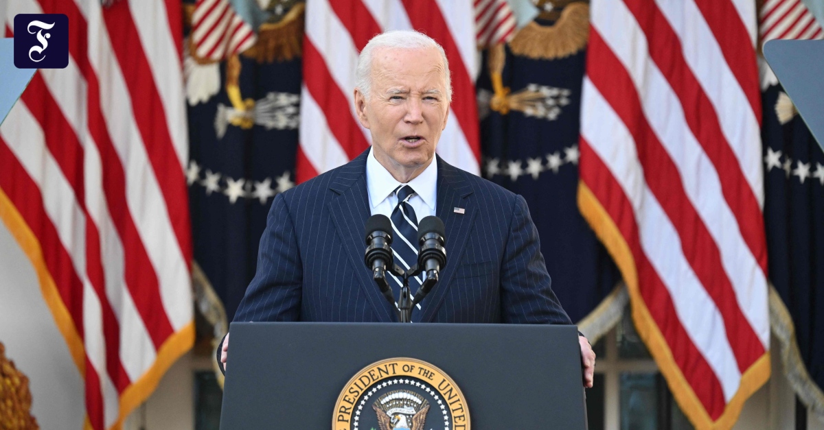 Liveblog zur US-Wahl 2024: Biden wendet sich an die Amerikaner