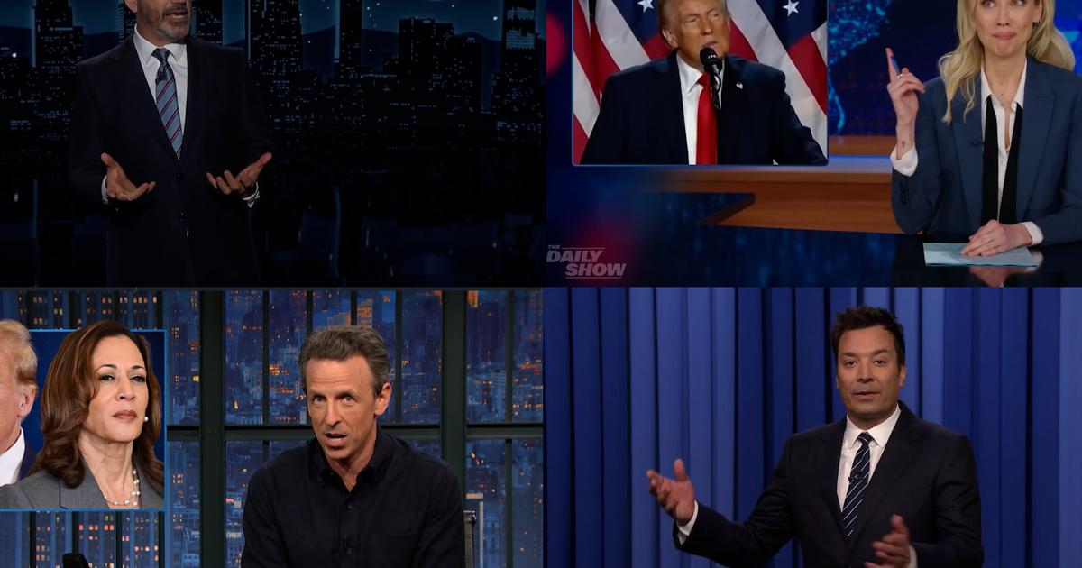 Retour de Trump : les présentateurs des “late shows” américains rient jaune