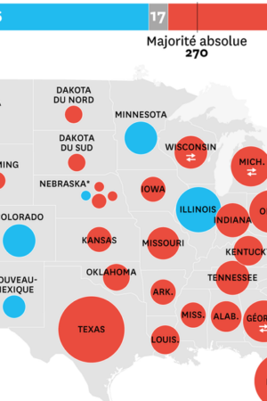 Présidentielle 2024 : comment les grands électeurs sont répartis sur le territoire américain