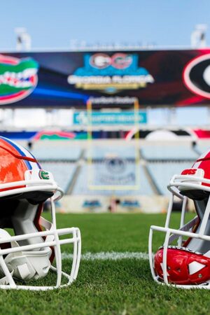 Police, fans get into wild melees at Florida-Georgia game as 1 fan allegedly uses racial slur, death threat