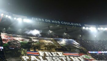 Tifo pro-palestinien : le président de la FFF et le directeur général du PSG convoqués vendredi à Beauvau