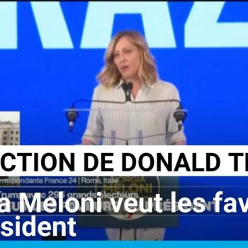 Réélection de Donald Trump : Giorgia Meloni veut les faveurs du président