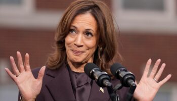 Vice President Kamala Harris delivers a concession speech after the 2024 presidential election, Wednesday, Nov. 6, 2024, on the campus of Howard University in Washington. (AP Photo/Jacquelyn Martin)