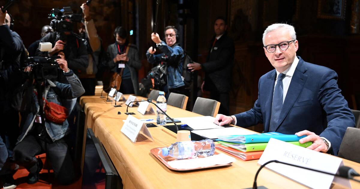 Selon Bruno Le Maire, le déficit à 6,1 % du PIB «est le choix du gouvernement actuel»