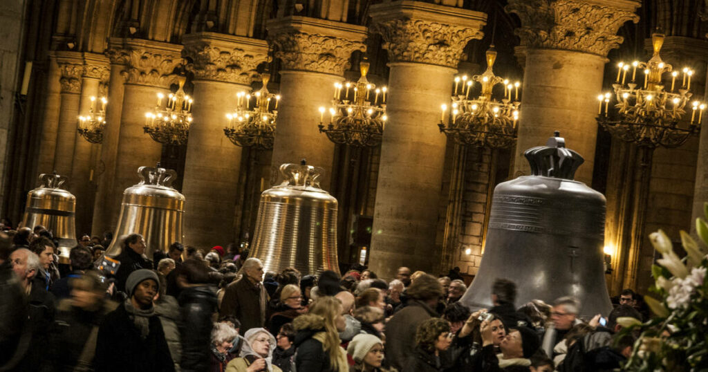 Les cloches de Notre-Dame résonnent pour la première fois ce vendredi depuis cinq ans