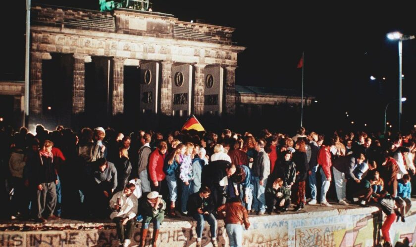 9. November 1989: Olaf Scholz würdigt Mauerfall vor 35 Jahren als "Sieg der Freiheit"