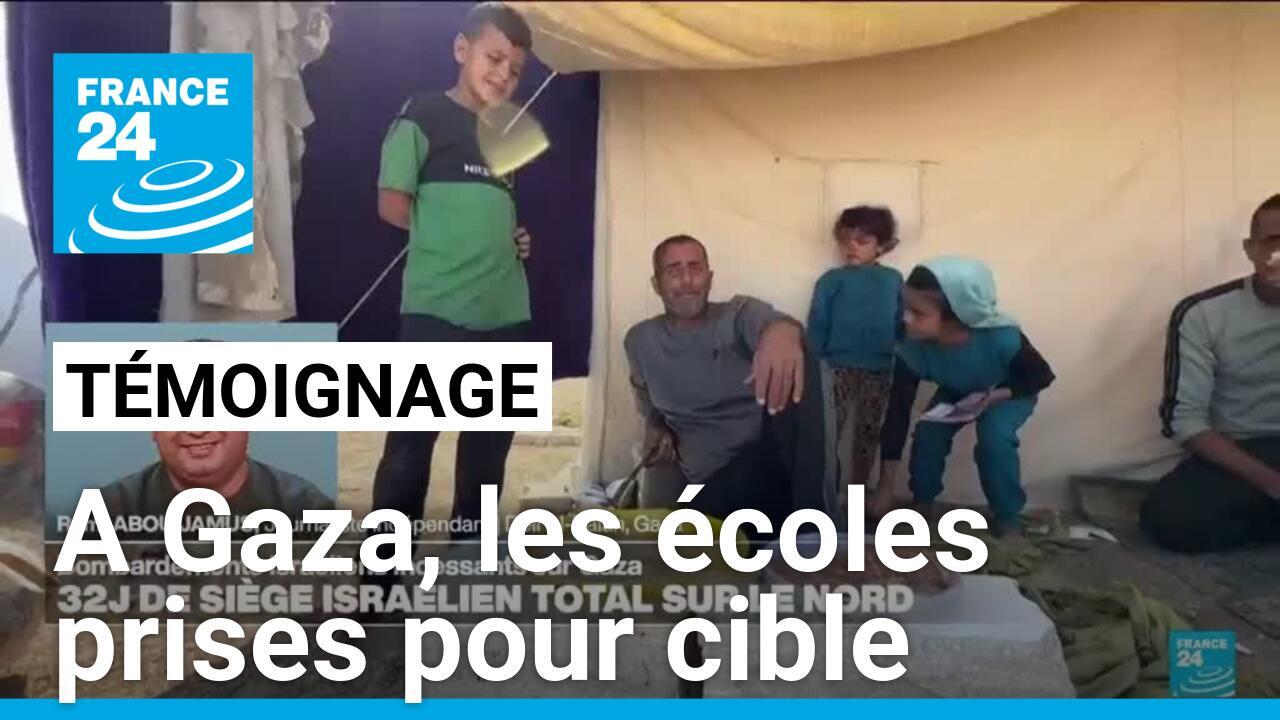 Les écoles prises pour cible à Gaza : le témoignage du journaliste Rami Abou Jamus