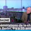 Commémorations de la chute du mur de Berlin, il y a 35 ans