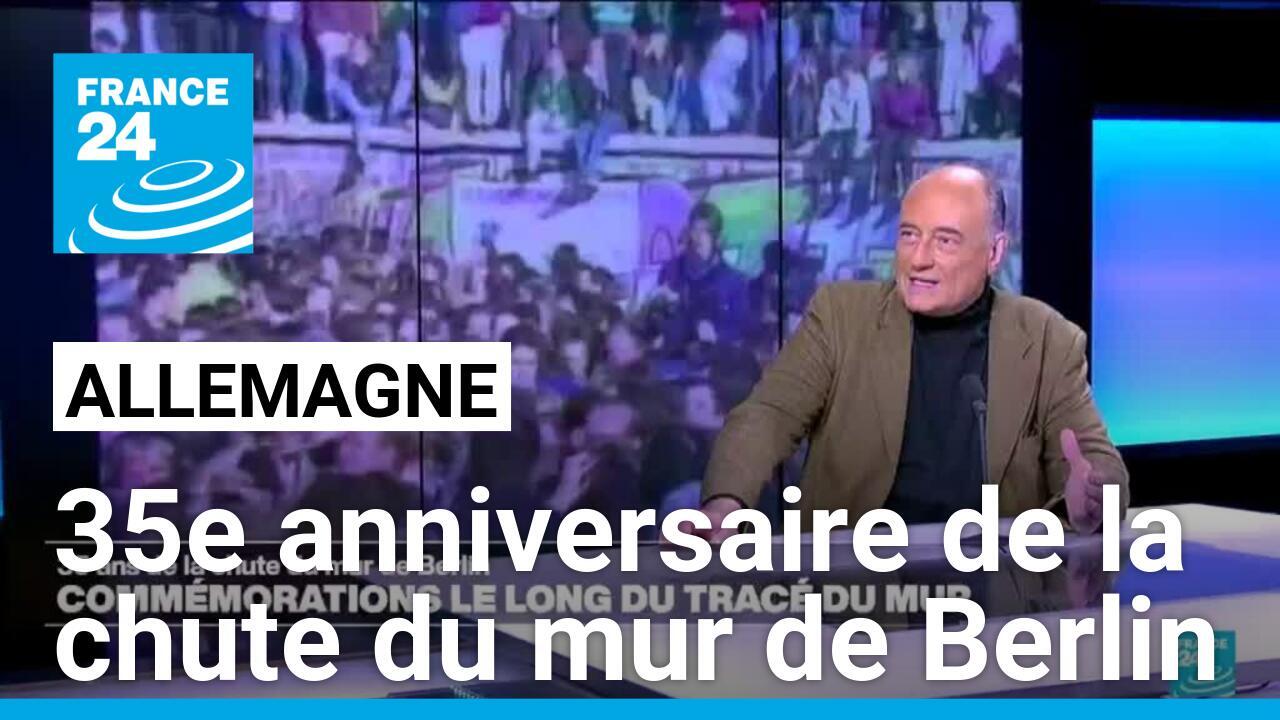 L'Allemagne célèbre le 35e anniversaire de la chute du mur de Berlin