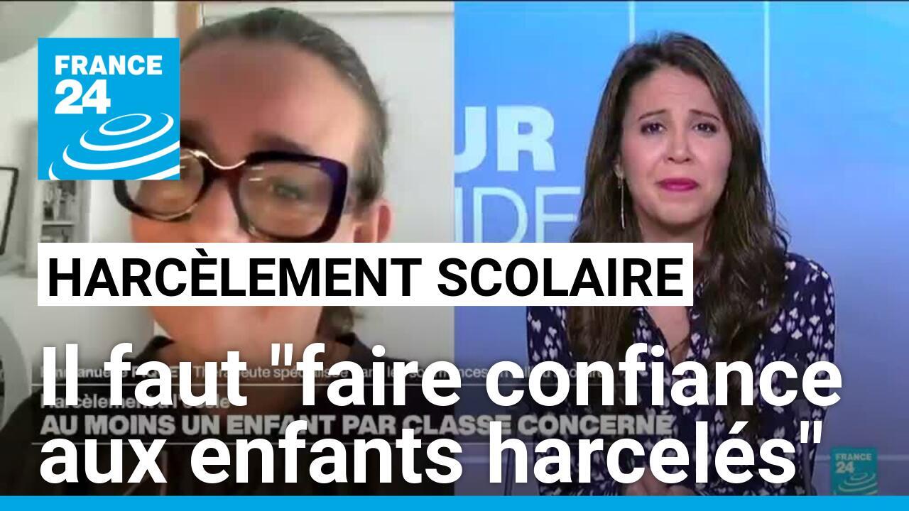 Harcèlement à l'école : il faut "faire confiance aux enfants harcelés"