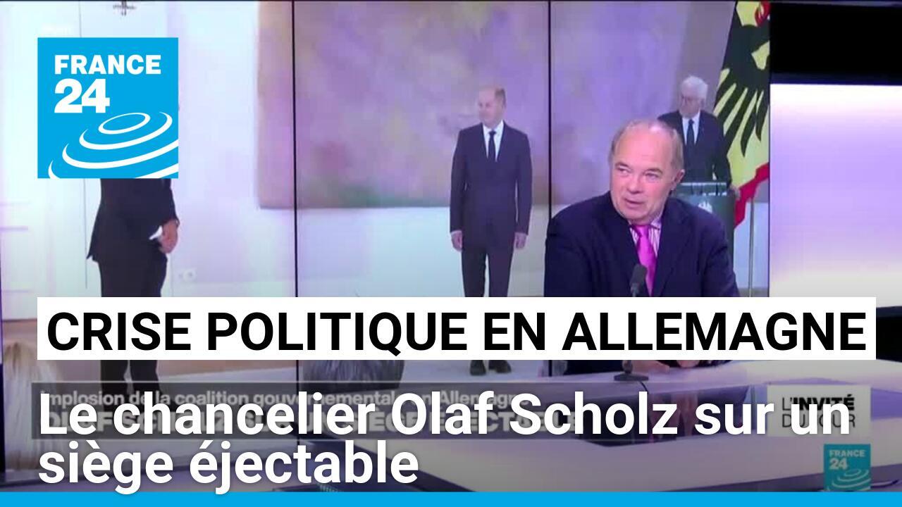 Crise politique en Allemagne : le chancelier Olaf Scholz sur un siège éjectable