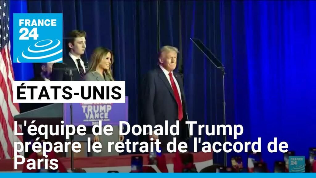 L'équipe de Donald Trump prépare le retrait de l'accord de Paris sur le climat