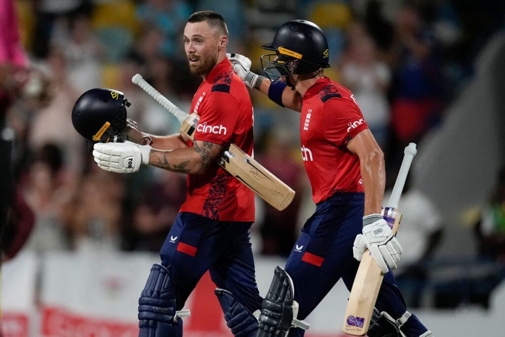 Phil Salt hits century as England power past West Indies