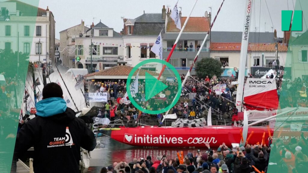 Le départ du Vendée Globe depuis les Sables-d’Olonne célébré par une foule impressionnante